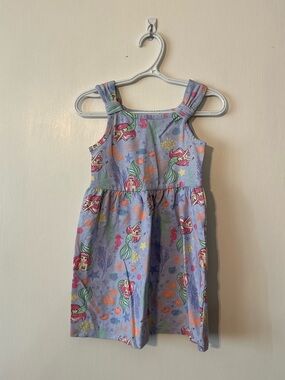 Girls' Disney Sleeveless little Mermaid Print Dress - sz 4T